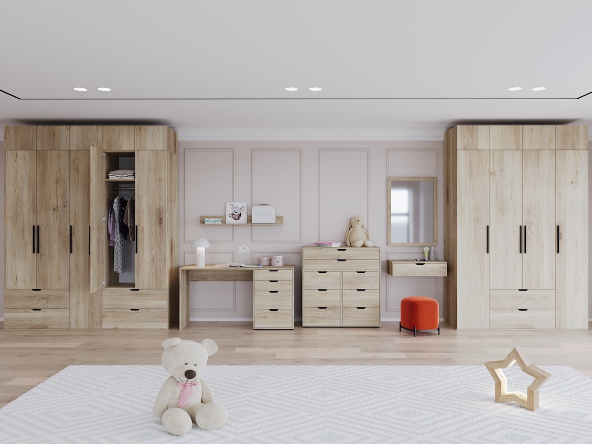 Комод Даллас, комод для одежды 80-691ДК